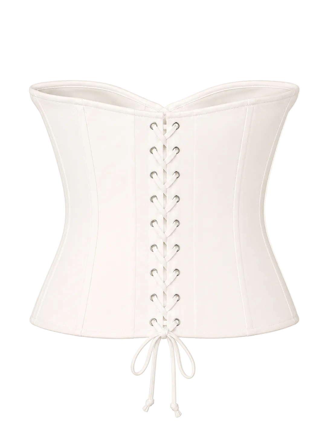Lace up Corset White