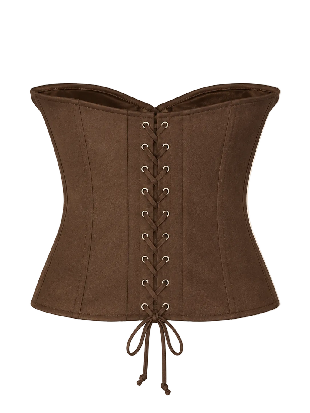 Lace up Corset Cocoa