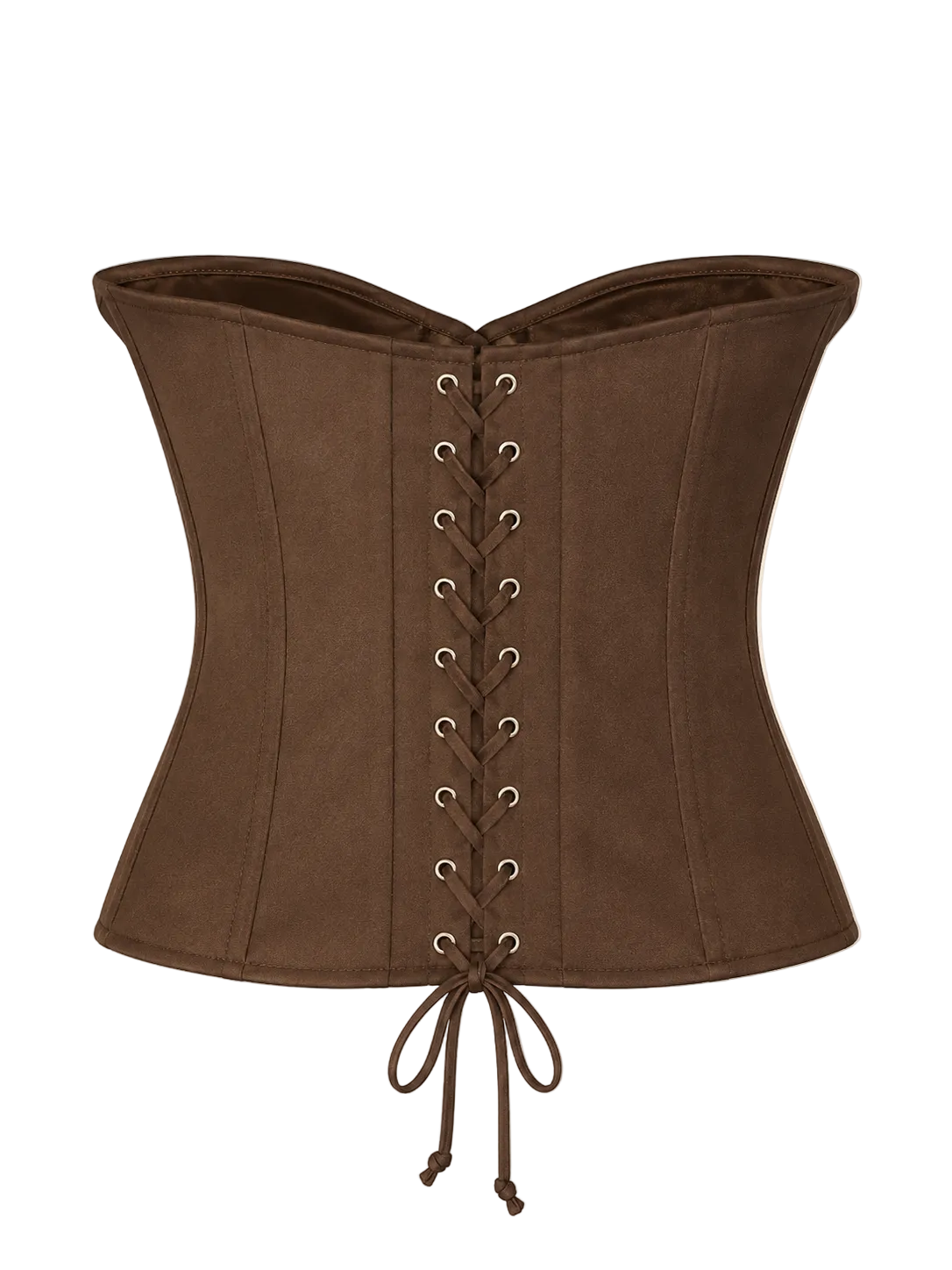 Lace up Corset Cocoa